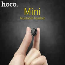 HOCO Invisible Earpiece Music Earphone Bluetooth in-ear Handsfree mini Wireless Earphones With Microphone For Xiaomi 9 iPhone XS