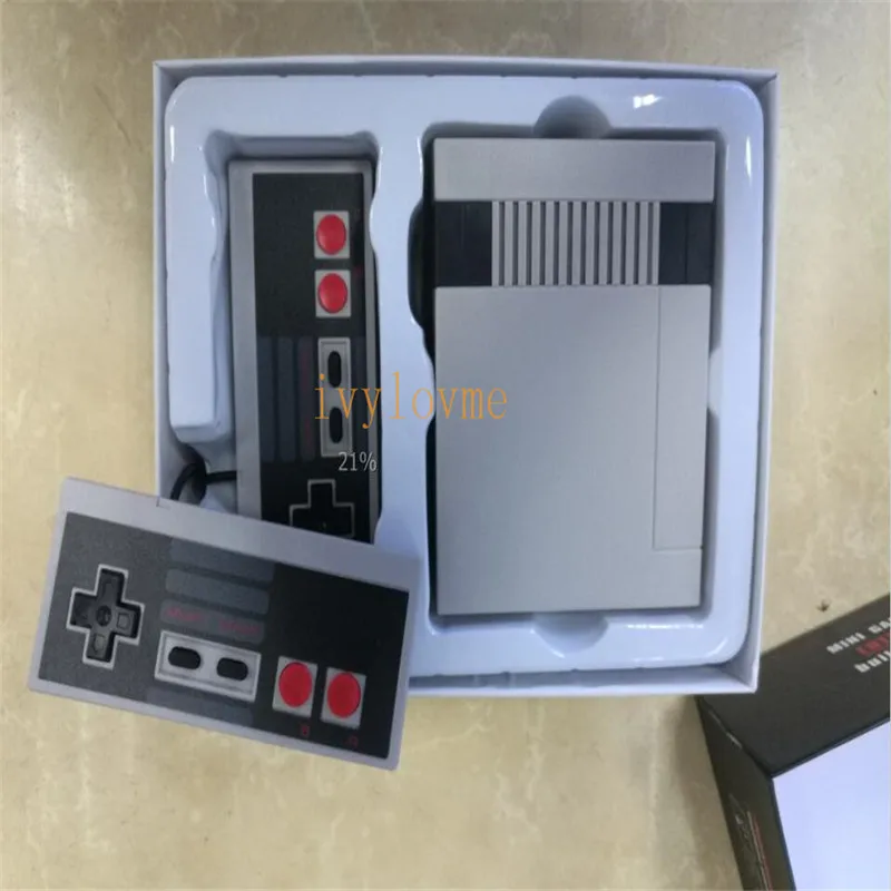 YURIESO Out Мини Портативная ТВ портативная игровая консоль для игр NES, встроенные 620 различных игр