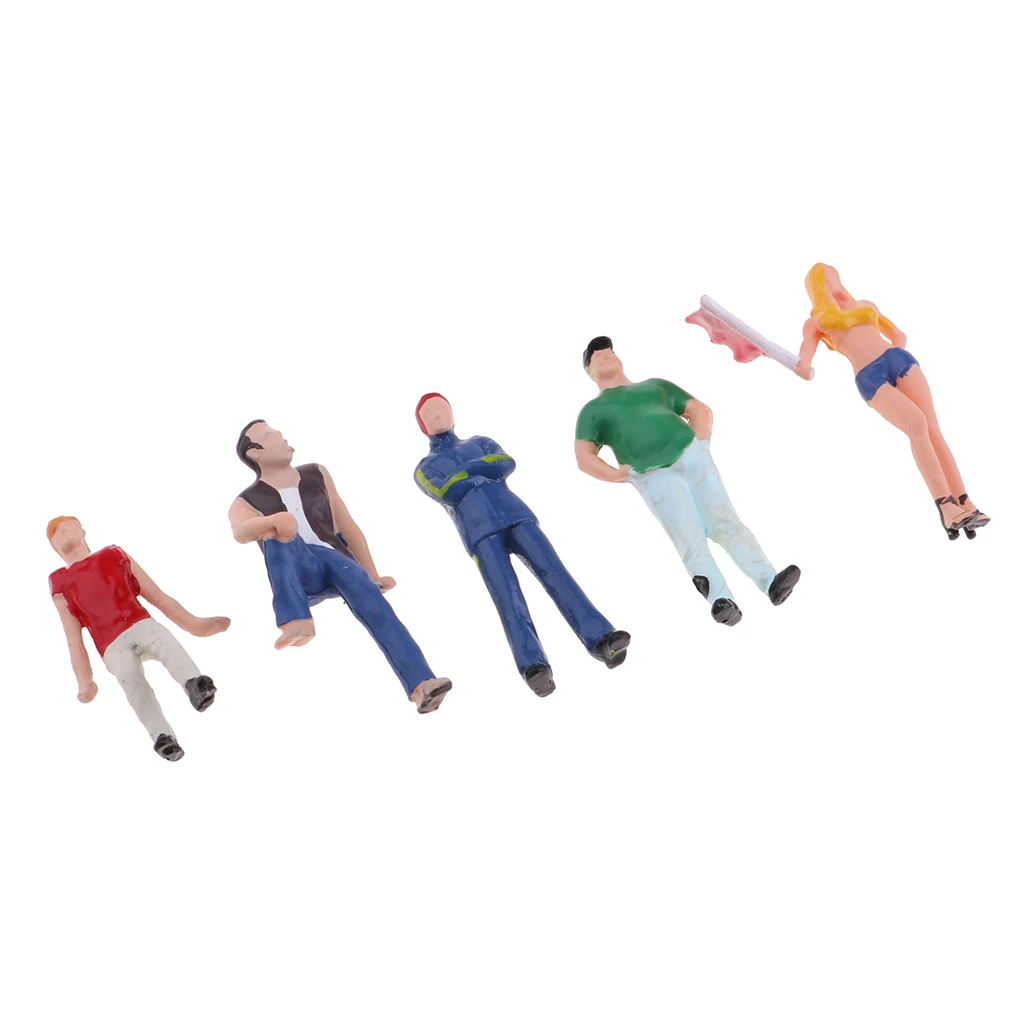 

1:64 Resin People Figure Street Men with Backpack Scenario Set for Tomy Siku