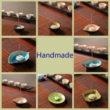 Керамические палочки для благовоний горелка дзен ладан держатель пластины Цзиндэчжэнь благовония база е