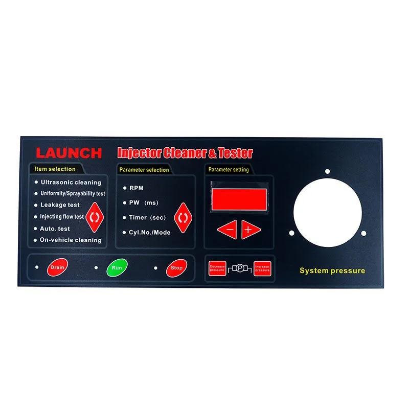 

Original English Panel for Launch CNC602A Injector Cleaner&Tester CNC-602A Keyboard with facotry price