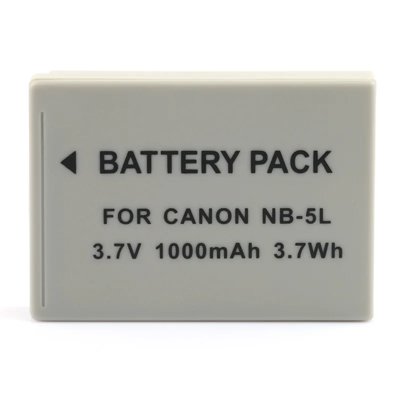 CB-2LXE Cargador De Batería F Canon NB-5L PowerShot S100V//SX220 HS//IXUS 900 Ti//800is