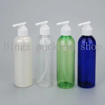 

50pcs/lot 200ml empty Pump Polish Dispenser Empty Bottle Nail Art Remover UV GEL Cleaner hand lotion bottle