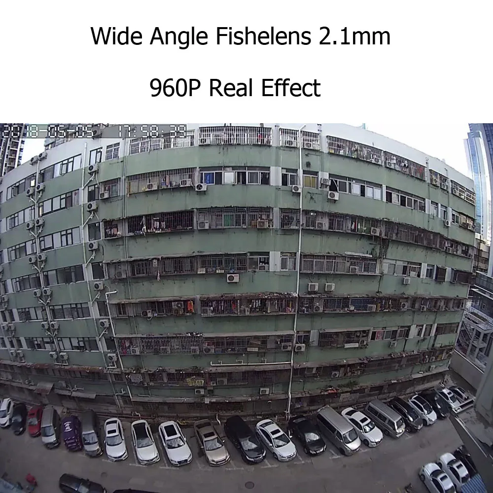 1080 P рыбий глаз ip камера wifi 2MP cctv наружная видеонаблюдения Водонепроницаемая