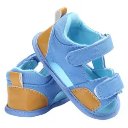 Новые детские Обувь для девочек Мальчик Лето Мягкие Обувь для малышей Обувь Мокасины модные Повседневное хлопок снизу против скольжения