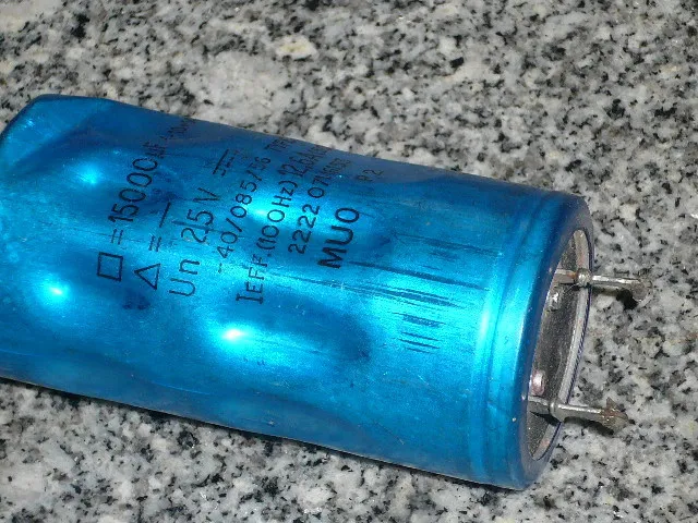 

[SA]original original Blue Hexagon 15000UF25V volume 40 * 80 original authentic--10pcs/lot