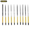 Stanley 10pcs diamond mini needle file set polishing tools 150 grit sharpening tool assorted files kit for metal glass aluminum ► Photo 1/6