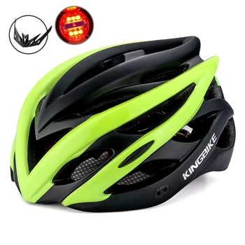 

KINGBIKE Bicycle Helmet light Ultralight In-mold Cycling Helmet With Visor Breathable Road Mountain MTB Outdoor Bike Helmets