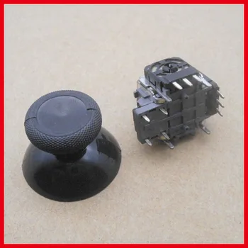 

30pcs 3D Joystick Sensor with 30pcs Analog Joystick cap Mushroom caps Repair Part For xboxone Controller