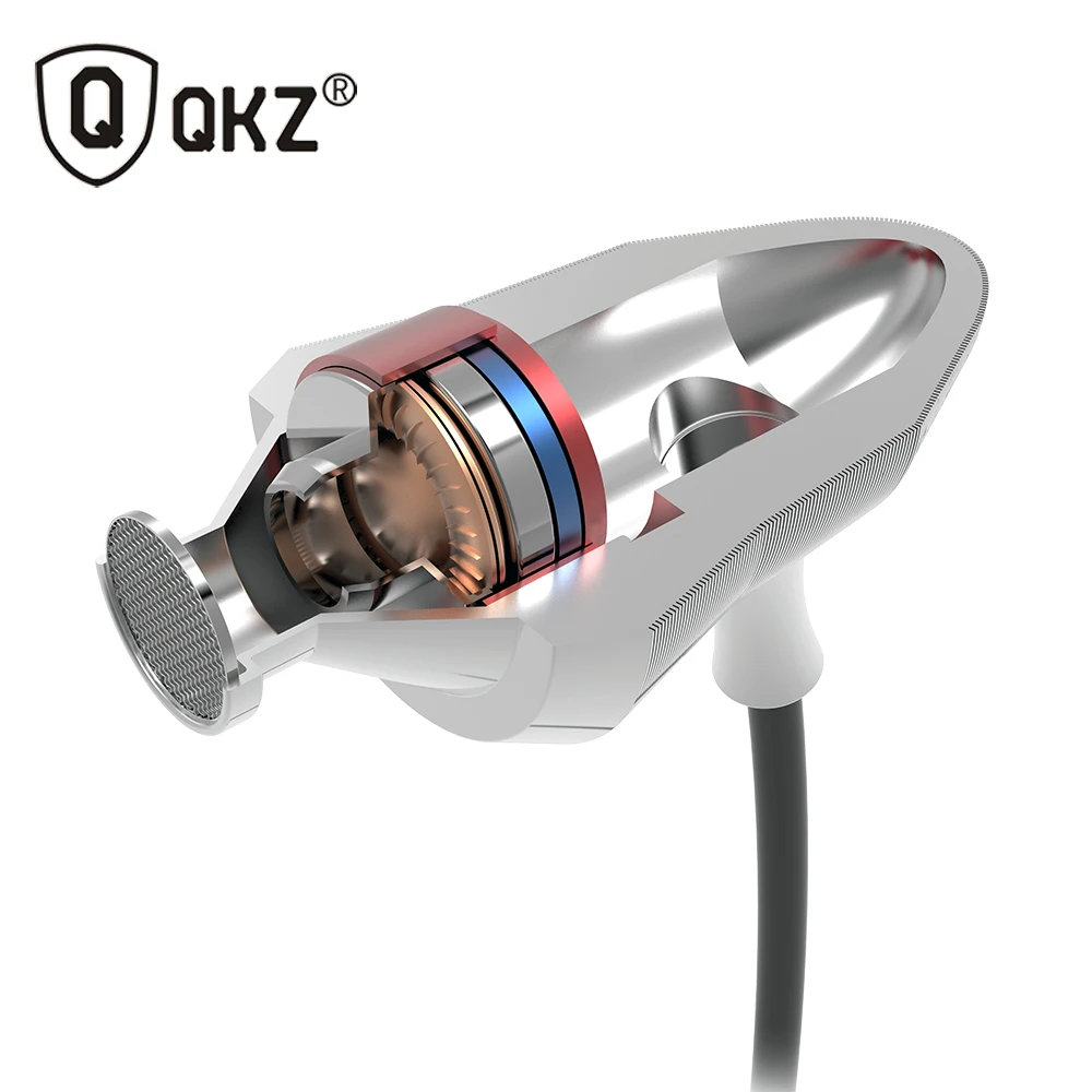  Original QKZ X6 Super Bass Earphones Professional Monitoring Headset HIFI headsets DJ Earphones Universal 3.5MM fone de ouvido 