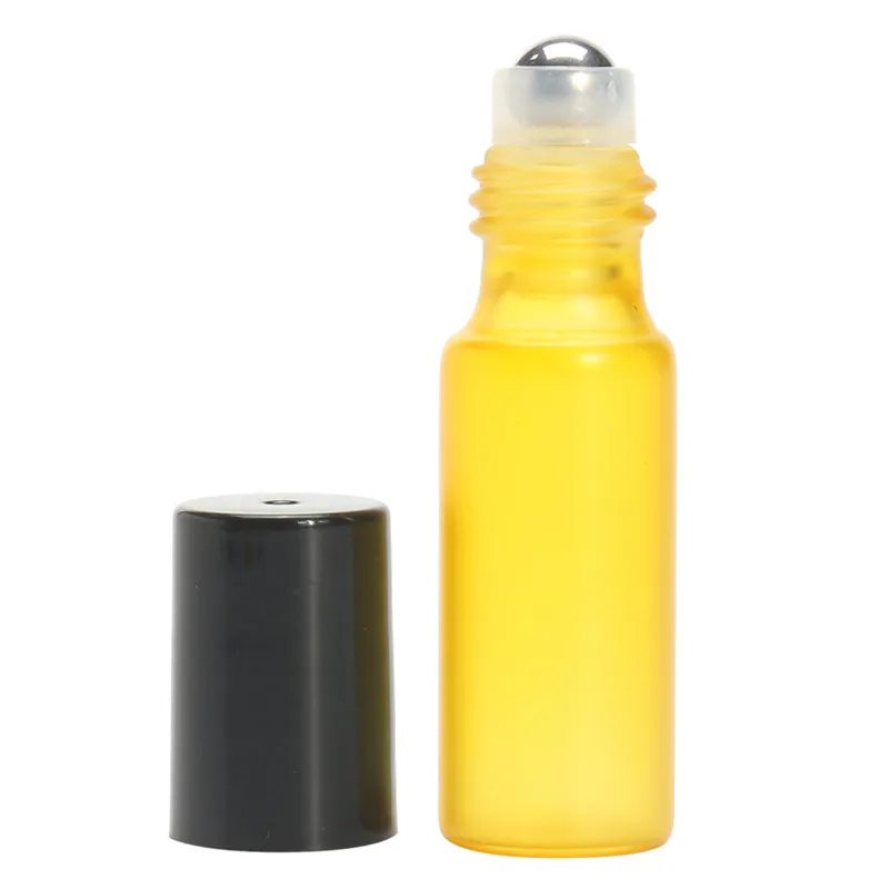 15 шт., 5 мл, разноцветные роликовые стеклянные бутылки, маленькие, для Парфюмерные эфирные масла, ароматерапия, парфюмерия, Бальзамы для губ, роликовые бутылки