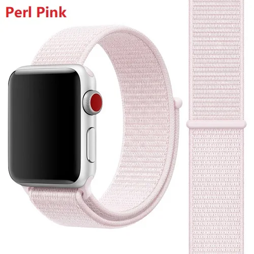 12 Мягкий нейлоновый ремешок для Apple Watch 44 мм 40 мм 42 мм 38 мм 1 2 3 4 браслет ремешок для iWatch 44 мм 40 мм ремешок+ защита экрана - Цвет: 12