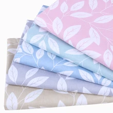 Nanchuang 5 шт./лот саржевая хлопковая ткань DIY домашний текстиль ручной работы Лоскутная Ткань для подушки платье занавеска патч материал 20x25 см