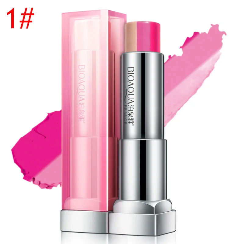 BIOAQUA Gradient Change Three-Color Makeup Lipstick Long-lasting Waterproof Lip Balm Beauty MSI-19 |