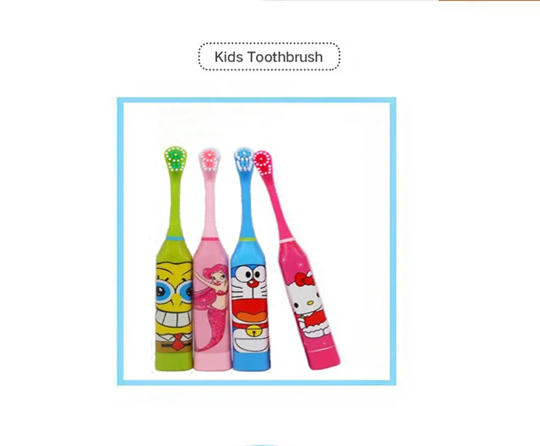 Electric toothbrush cartoon child ultrasound household toothbrush vibrating toothbrush Cartoon children electric toothbrush (5)