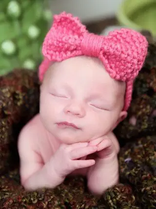 

Baby girl headband knitting Toddler Cute Girls Kids Bow Hairband Turban Knot Headband Headwear