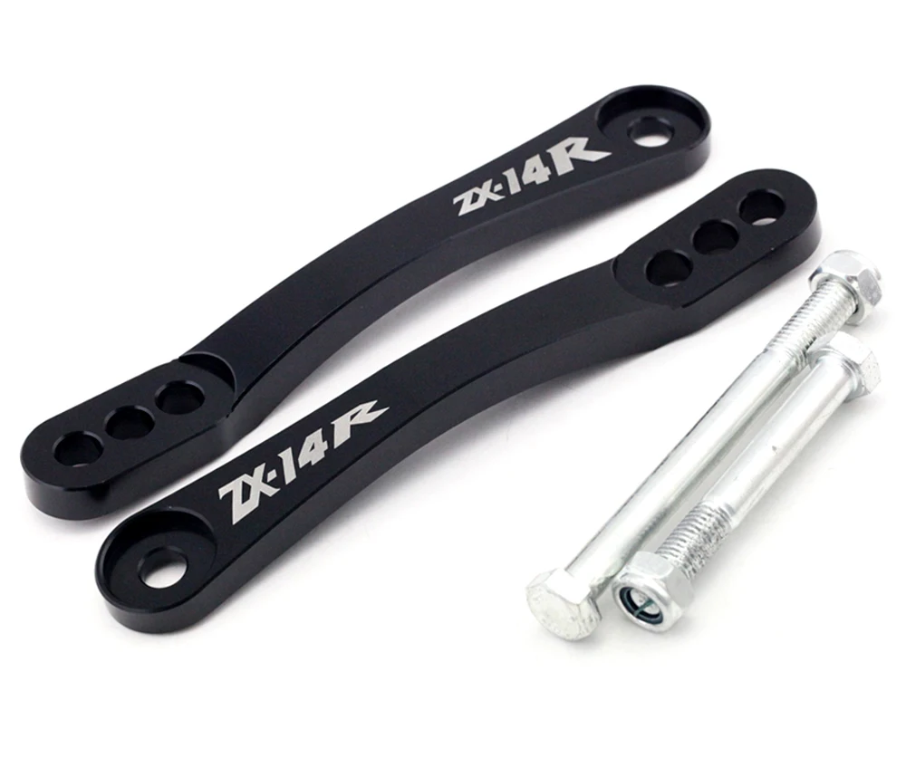 Rear Lowering Links Kit For Kawasaki ZX 14 ZX14R ZX 14R ZZR1400 2006 2015 Motorcycle Adjustable