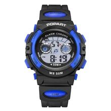 Модные Повседневные детские цифровые часы-фонарик Спортивные Водонепроницаемые наручные часы подарок для мальчика девочки спортивные часы детский подарок