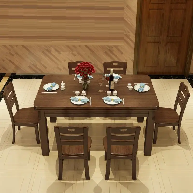 Salle A Manger Moderne Eettafel Tavolo Da Pranzo Piknik Masa Sandalye Vintage Wood Comedor Mesa De Jantar Desk Dining Table