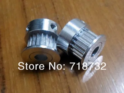 

24 teeth HTD3M timing pulley 15mm width 6.35mm bore timing belt pulley