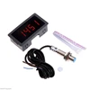 4 LED numérique tachymètre RPM compteur de vitesse + détecteur de proximité NPN 12V 9999 tr/min ► Photo 2/6