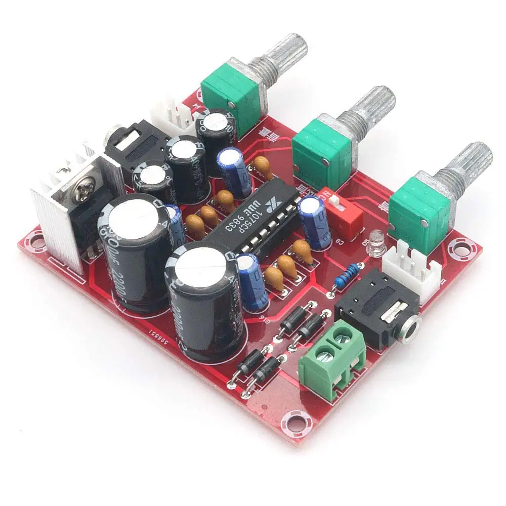 AC DC 12V R1075 Tone Board BBE цифровой аудио Предварительный усилитель процессор привод предусилитель усилитель F1-014