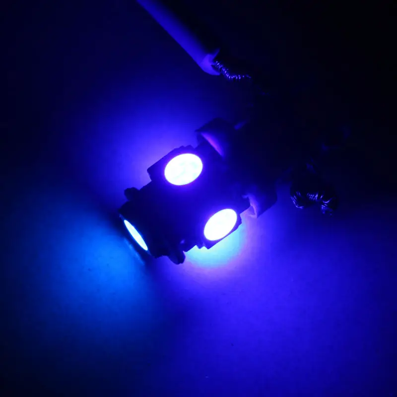 4X T4W BA9S 5 SMD 5050 Автомобильная внутренняя светодиодная лампа боковой маркер задний