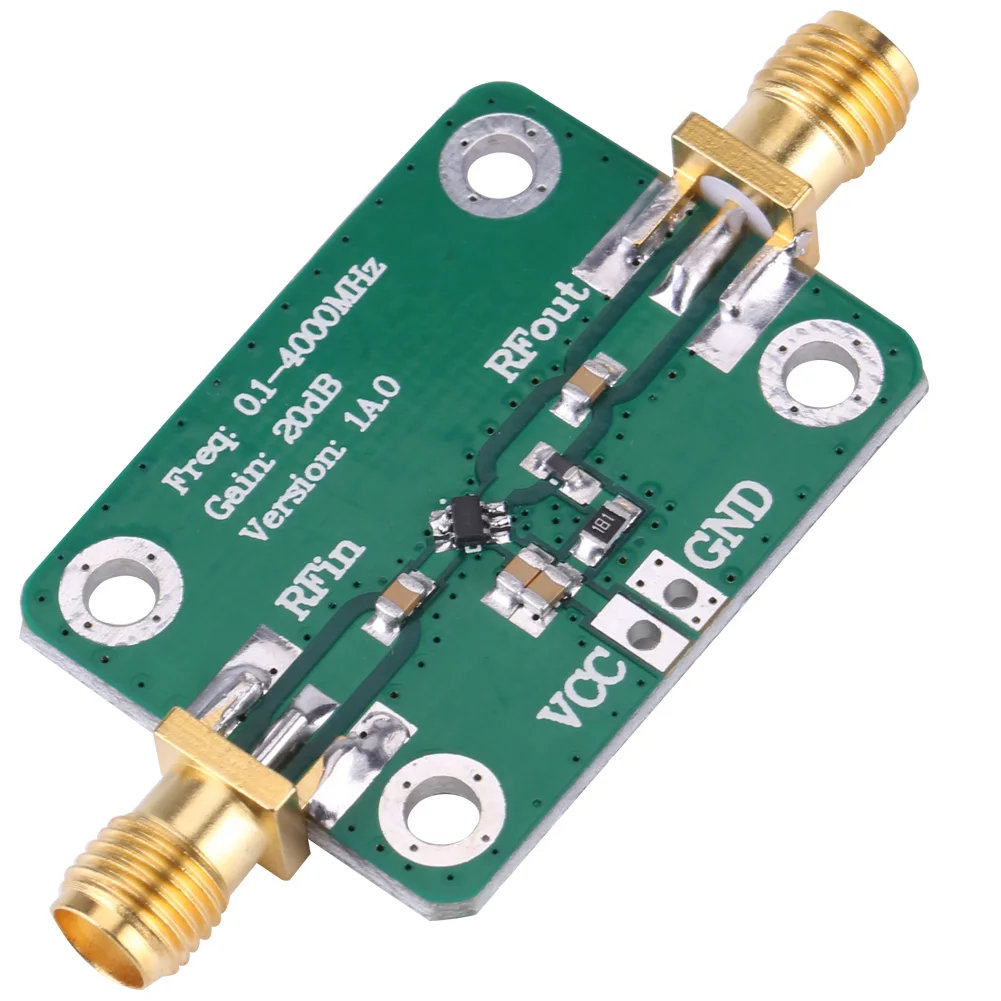 Microwave RF Amplifier Frequency Meter 0.1 4000MHz Broadband Wideband