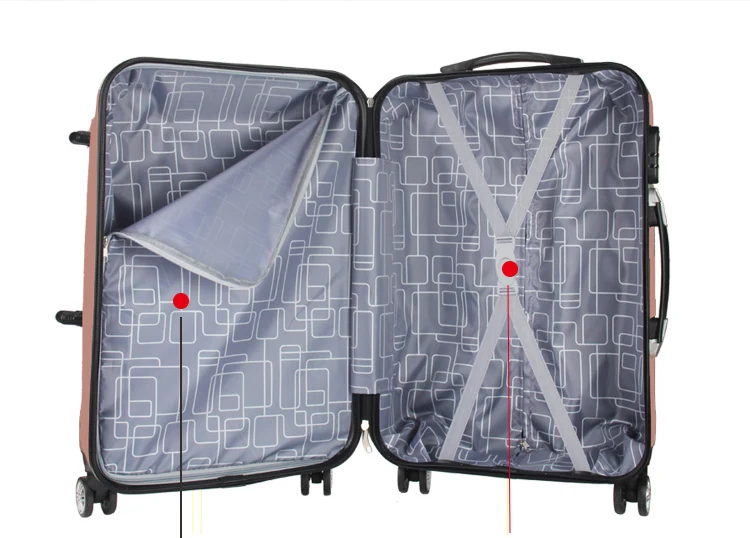 LeTrend Для женщин Корея прокатки Чемодан Spinner пароль тележки чемодан колеса 20 дюймов вести дорожная сумка Для мужчин Trunk
