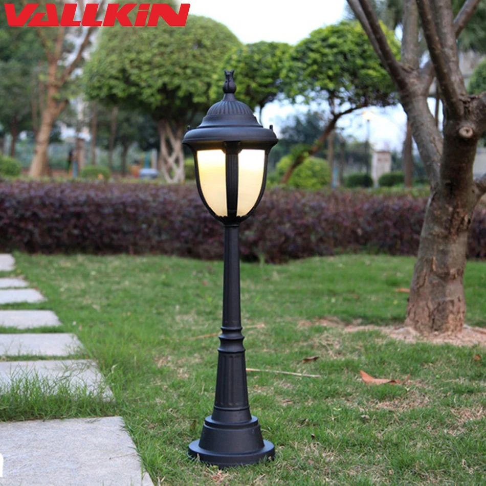 Europese stijl Outdoor Gazon Lampen Outdoor Waterdichte Villa Gras Straat Lamp Amerikaanse LED Tuin Lamp Landschap Straatverlichting