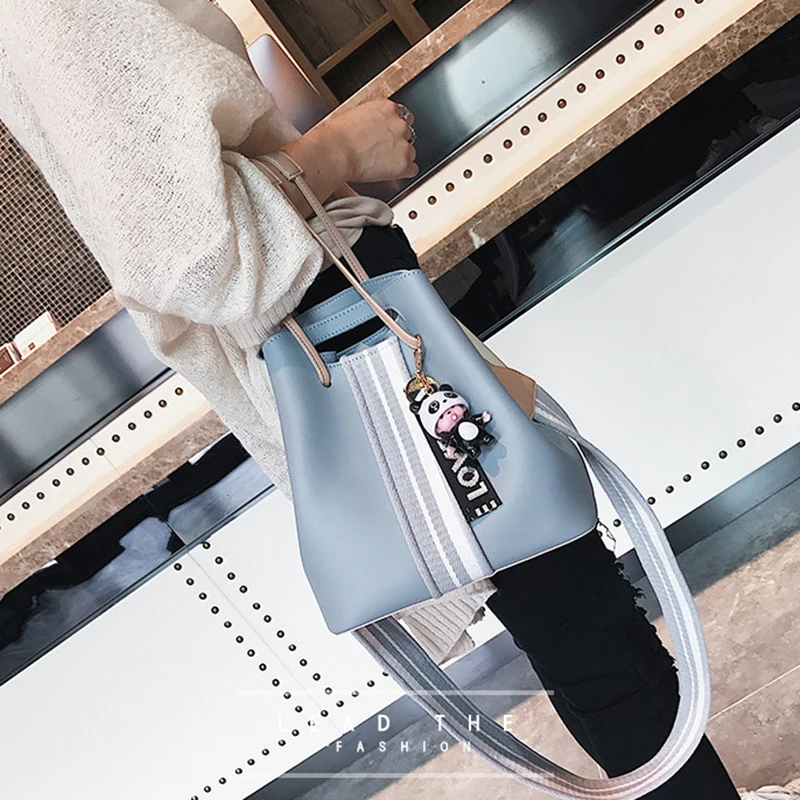 Women Bucket Handbag Female Cartoon Messenger Shoulder Bag Ladies Fashion Crossbody Bags Multiple Matching Styles Tote SS7208 (8)