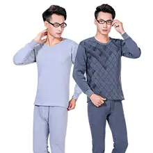 Теплое Нижнее белье для мужчин зимнее термобелье костюм для защиты от пониженных температур для мужчин мужские Леггинсы 1313