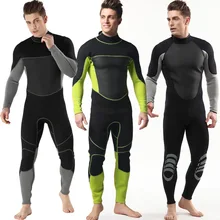 3 мм неопреновый мужской водолазный костюм дайвинг серфинг гидрокостюм для мужчин гидрокостюмы для подводной рыбалки Подводная охота цельный водолазный костюм