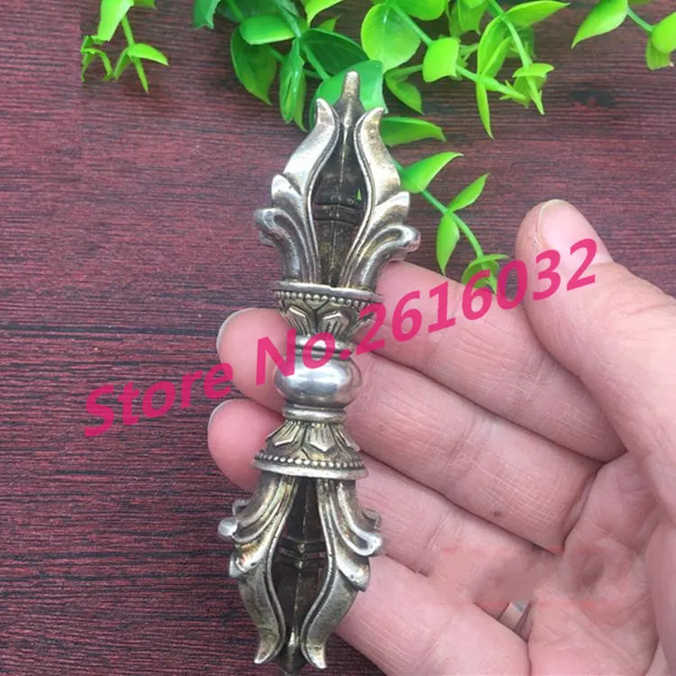 The-collection-of-silver-coated-bronze-Vajra-pestle-JiangMo-Nepal-Buddhist-Vajra-antique-old (3)