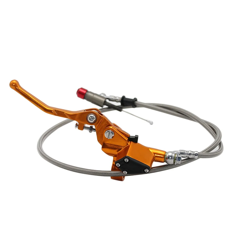 Sclmotos Colorful Motorcycle Hydraulic Clutch Master Cylinder Rod Fit ATV Motocross Pit Bike Spare Parts Of 1200 mm