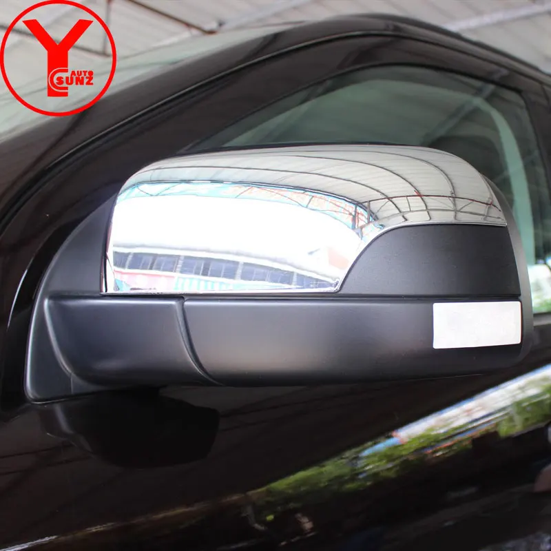 

YCSUNZ ABS chrome car styling mirror cover rearview mirror cover auto accessories For Ford Everest Ranger t7 2015 2016 2017 2018