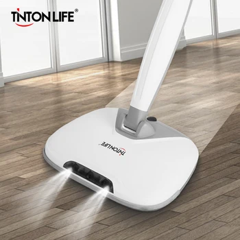 

Cordless Dual Spin Electric Mop Floor Cleaner Spray Wax Mop Flexible Cleaning Appliances With For Wet&Dry Use