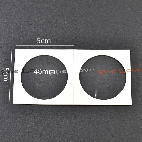 Square Cardboard Coin Holders Coin Supplies Album Collection Lighthouse Stamp Holders Cover Case Storage 50PCS coins collection album,coin collection album,money collection album,coin stamp holders