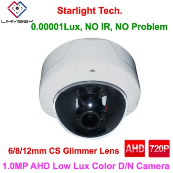 

Lihmsek Indoor Dome CCTV AHD Camera 1 Megapixel 720P Starlight Technology Low Lux Day n Night Color Image Camera Security Model