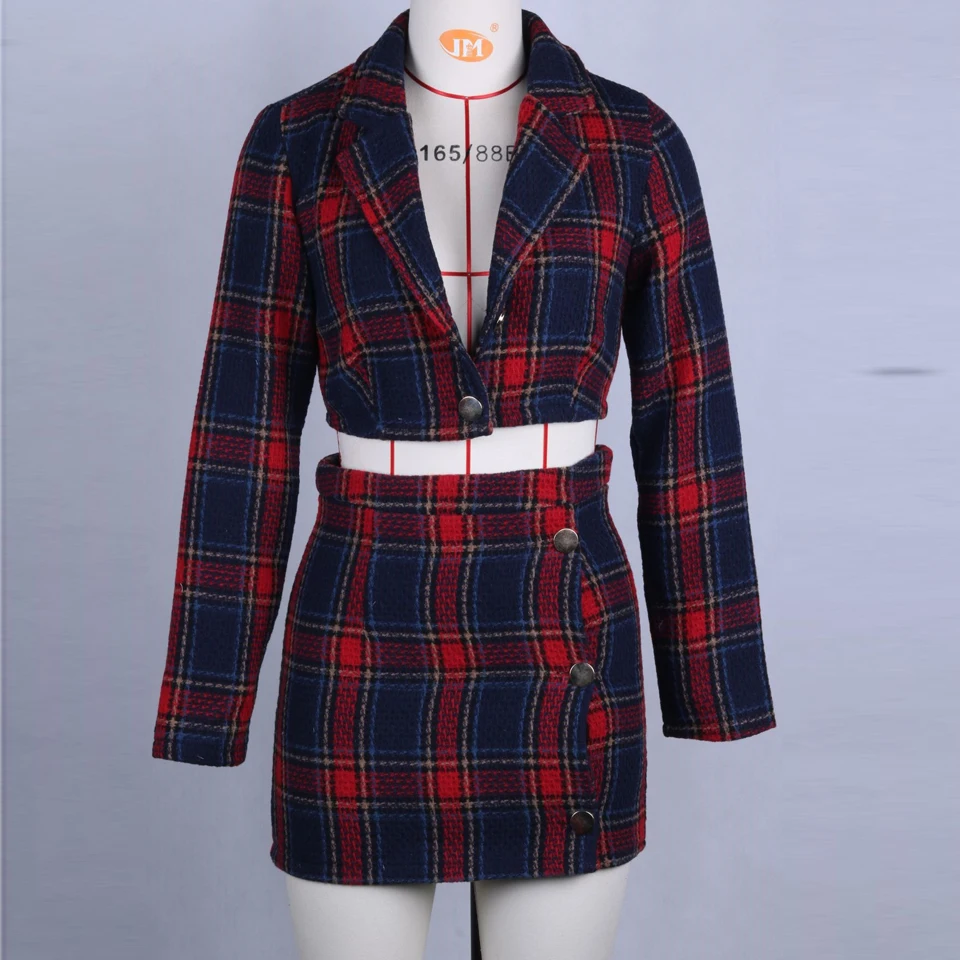 Blazer Skirt 2 Piece Set (9)