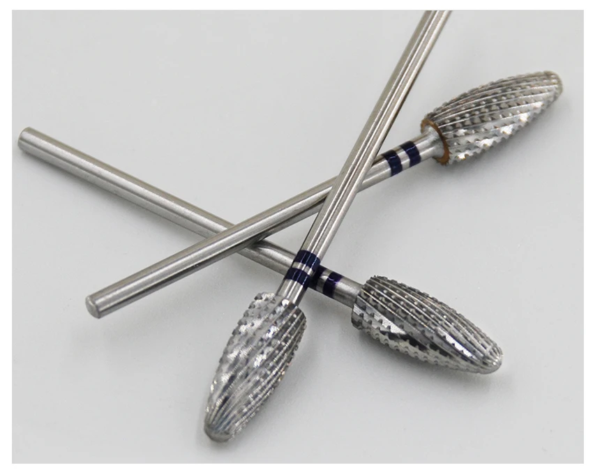 Lixa de Unhas Broca de Carboneto de Polimento ''grande Cone Forma Carbide Bit Unha Broca Elétrica Pedicure Prego 2pcs 3 - 32 5 High Quality Beleza e saúde