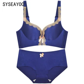 

No trace of super deep drawing palace to gather V comfort without ring type sexy bra set accessory adjustment