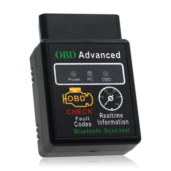 

Mini ELM327 V2.1 Bluetooth Scanner HH OBD Advanced OBDII Diagnostic Interface fit Android Symbian Windows PC