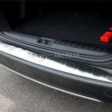 Высокое качество нержавеющая сталь Задний бампер протектор порога для peugeot 2008 2013