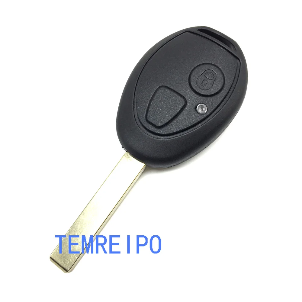 2 Buttons Remote Car Key Fob Case Shell For Land Rover MG BMW Mini One Cooper R50 ZT ZR 75 Key Cover Replacement