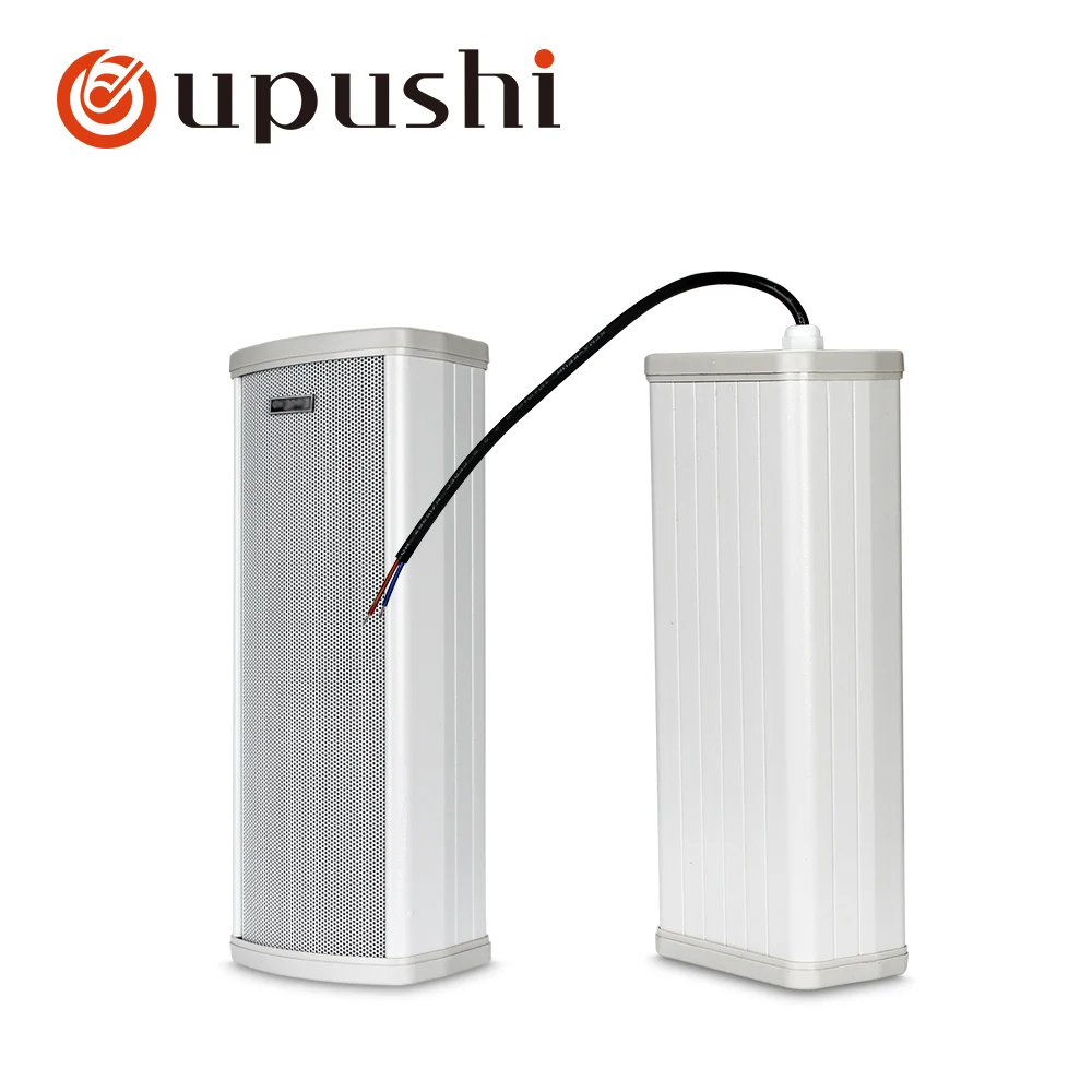 Alto-falante à Prova D'água para Exteriores Montagem na Parede Sistema de Endereço Alto-falantes para Pátio Coluna de 20w Polegadas Público Oupushi 4 pa - Image 2