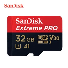 SanDisk Extreme Pro 128 Гб microSDHC SDXC UHS-I карта памяти micro SD карта 64 ГБ TF карта 95 МБ/с./с 32 Гб класс 10 U3 с адаптером SD