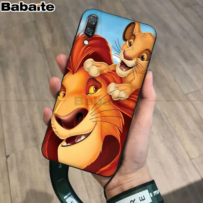 Babaite Король Лев Coque Shell чехол для телефона huawei P10 Plus Lite P20 Pro Mate20 Pro Mate10 Lite P30 Pro Чехол