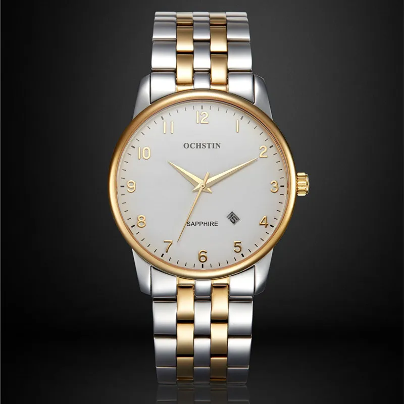 

OCHSTIN Quartz Watch Men Top Brand Luxury Wrist Watches Men Clock Men's Steel Wristwatch Male Quartz-Watch Relogio Masculino