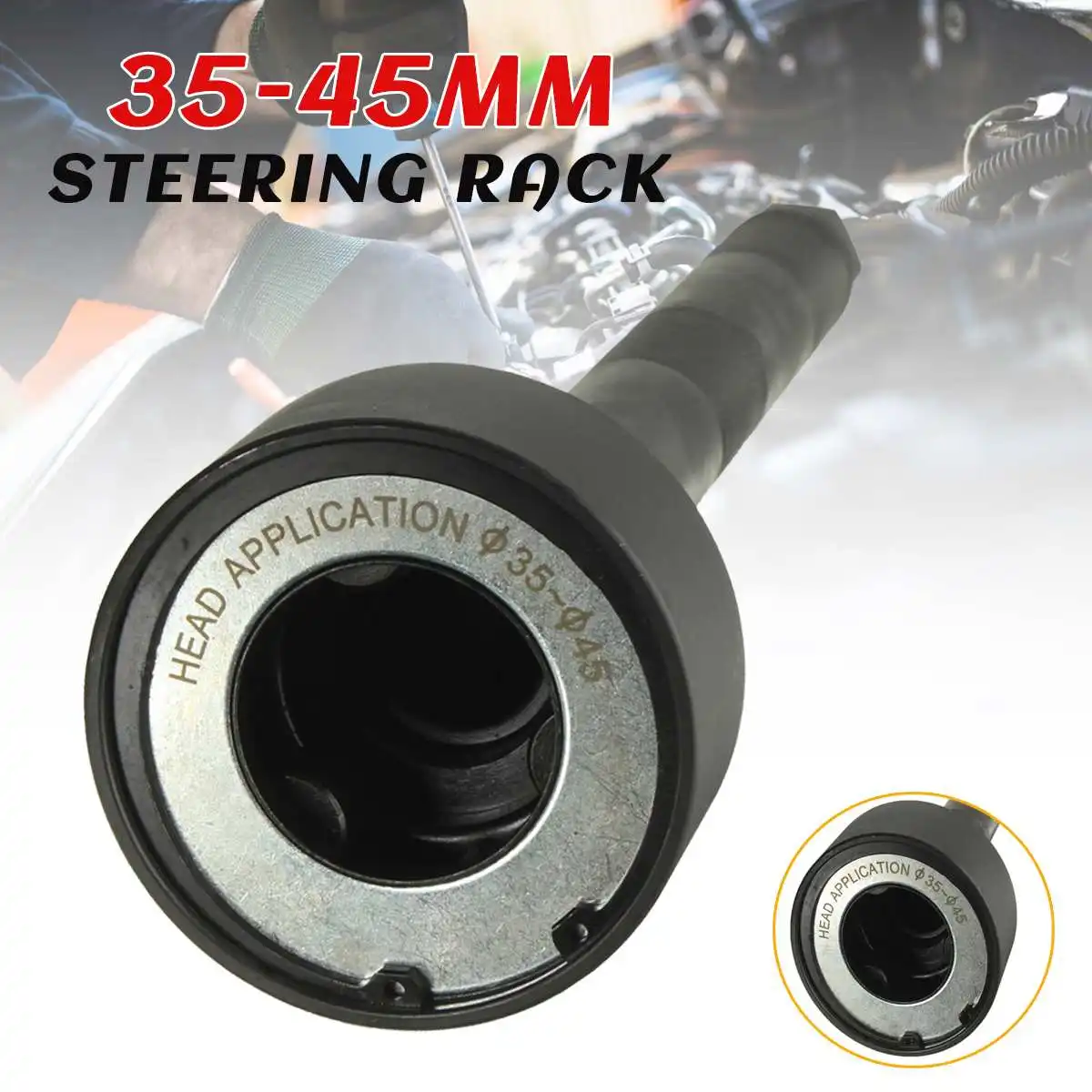 

Car 35-45mm Steering Rack Knuckle Tool Tie Rod End Track Axail Joint Removal Tool auto tools